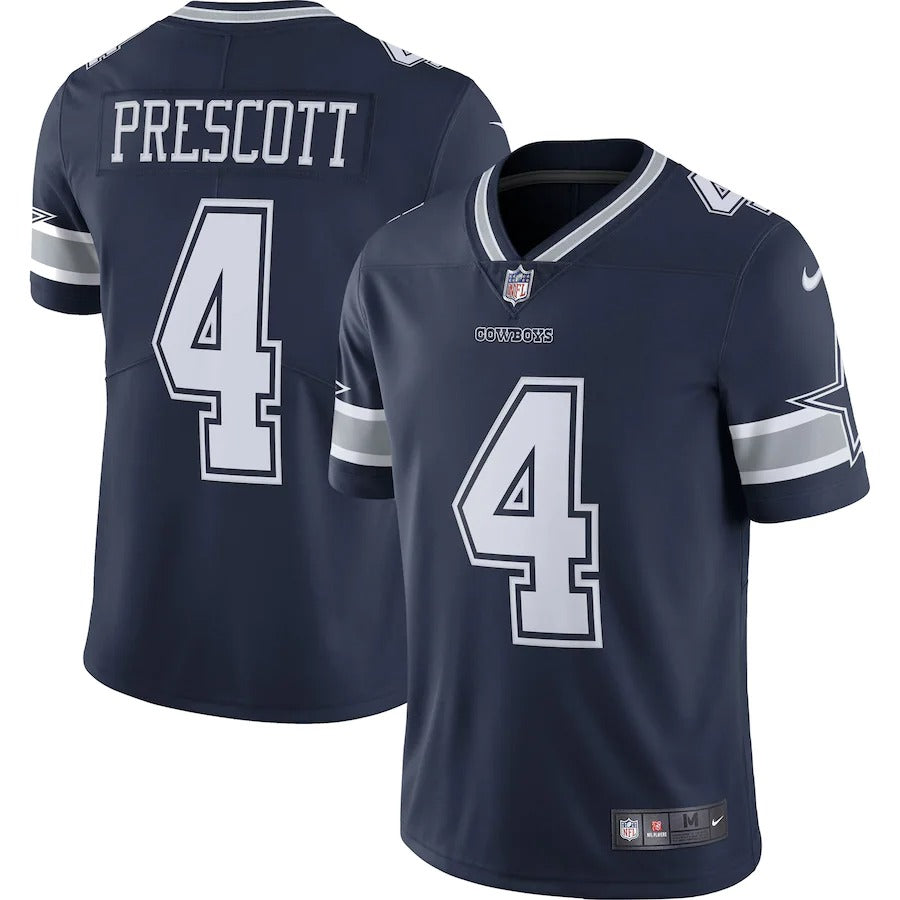 Men's Dallas Cowboys Dak Prescott Nike Color Rush Vapor Limited Jersey