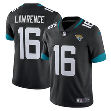 Load image into Gallery viewer, Men&#39;s Jacksonville Jaguars Trevor Lawrence Nike Black Alternate Vapor Limited Jersey