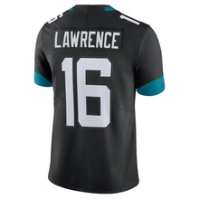 Load image into Gallery viewer, Men&#39;s Jacksonville Jaguars Trevor Lawrence Nike Black Alternate Vapor Limited Jersey