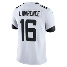 Load image into Gallery viewer, Men&#39;s Jacksonville Jaguars Trevor Lawrence Nike White Vapor Limited Jersey