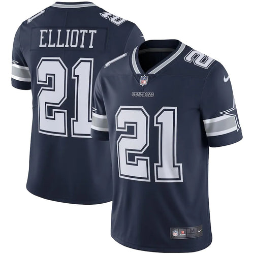 Men's Dallas Cowboys Ezekiel Elliott Nike Vapor Limited Jersey