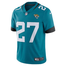 Load image into Gallery viewer, Men&#39;s Jacksonville Jaguars Leonard Fournette Nike Teal Vapor Limited Player Jersey