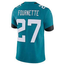 Load image into Gallery viewer, Men&#39;s Jacksonville Jaguars Leonard Fournette Nike Teal Vapor Limited Player Jersey
