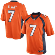 Load image into Gallery viewer, Mens Nike John Elway Orange Denver Broncos Retired Player Limited Jersey