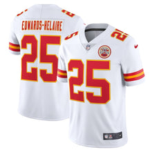 Load image into Gallery viewer, Men&#39;s Kansas City Chiefs Clyde Edwards-Helaire Nike White Vapor Limited Jersey