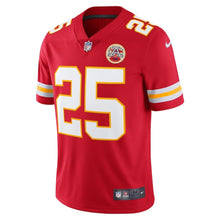 Load image into Gallery viewer, Men&#39;s Kansas City Chiefs Clyde Edwards-Helaire Nike Red Vapor Limited Jersey
