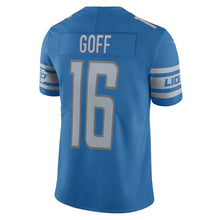Load image into Gallery viewer, Men&#39;s Detroit Lions Jared Goff Nike Steel Alternate Vapor Limited Jersey